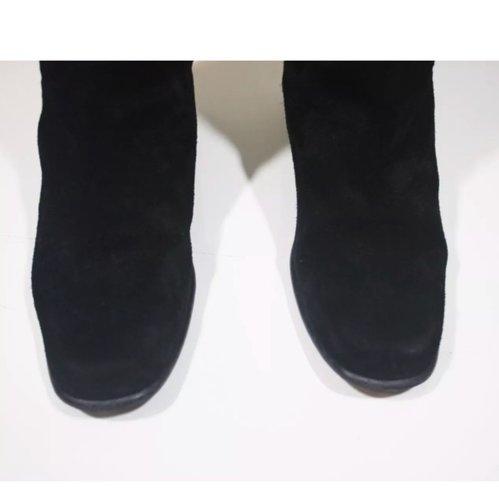 Vintage 90s KENNETH COLE OVER THE KNEE SURDE BOOTS - Picture 7 of 8